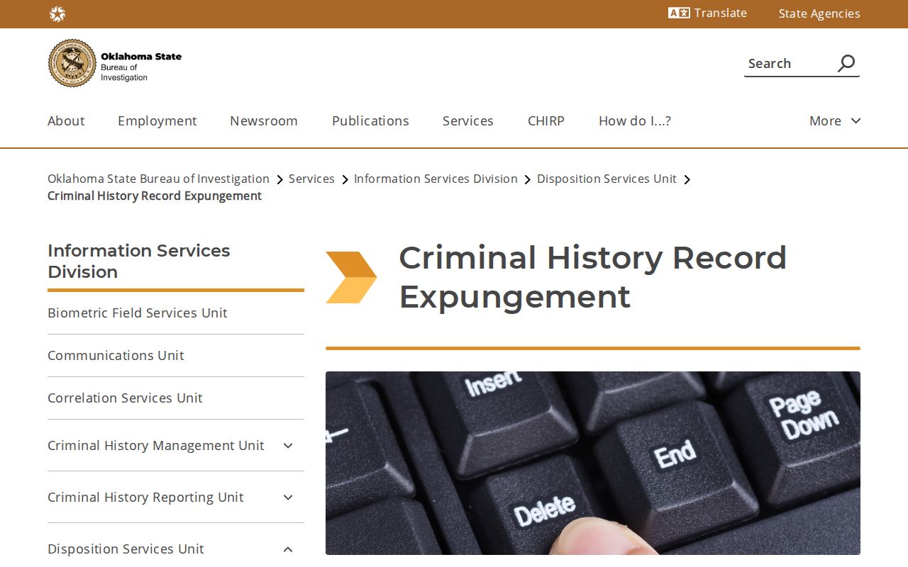 Harper County release record expungement process and fees